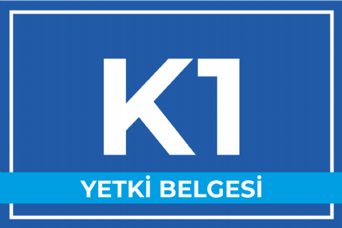 K1 Yetki Belgesi