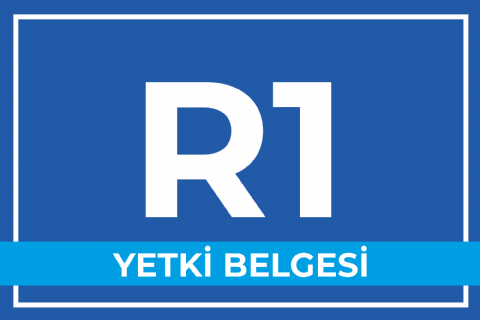 R1 Yetki Belgesi